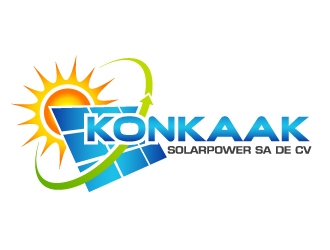 Konkaak Solarpower SA de CV logo design by kgcreative