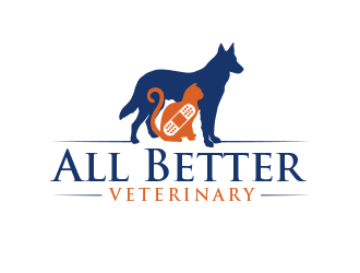 All Better Veterinary  logo design by BeDesign