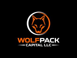 Wolfpack Capital LLC logo design by ubai popi