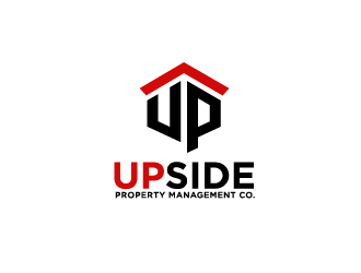 Upside Property Management Co. logo design by booma