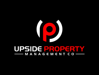 Upside Property Management Co. logo design by ubai popi