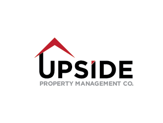 Upside Property Management Co. logo design by fajarriza12