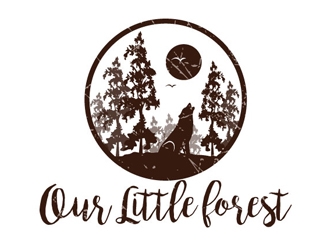 Our Little Forest logo design by shere