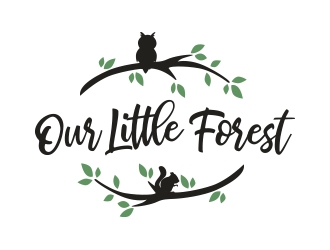 Our Little Forest logo design by Eliben
