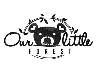Our Little Forest logo design by DreamLogoDesign