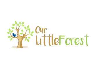 Our Little Forest logo design by kunejo