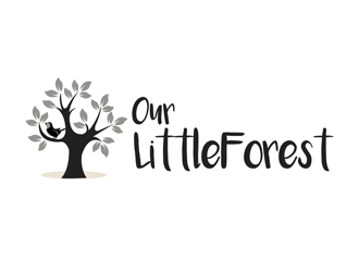 Our Little Forest logo design by kunejo