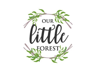 Our Little Forest logo design by daywalker