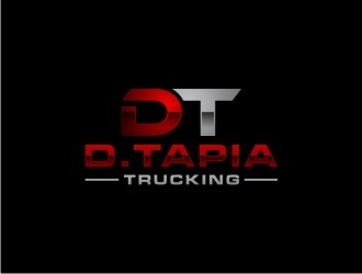 D.Tapia Trucking  logo design by bricton