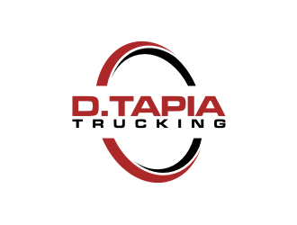 D.Tapia Trucking  logo design by rief