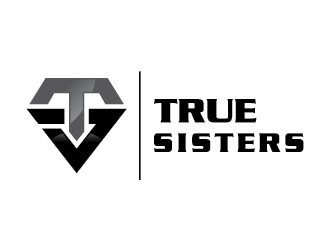 True Sisters logo design by Fear