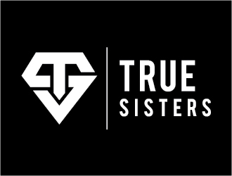 True Sisters logo design by Fear