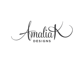 AmaliaK Designs logo design by ryanhead