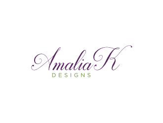 AmaliaK Designs logo design by Adundas