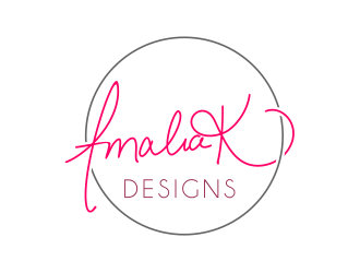 AmaliaK Designs logo design by cintoko