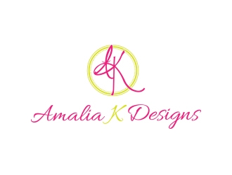 AmaliaK Designs logo design by zubi
