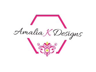 AmaliaK Designs logo design by zubi