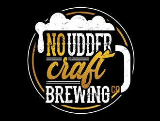 No Udder Craft Brewing Co. logo design by DreamLogoDesign