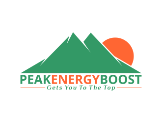 Peak Energy Boost logo design by rykos