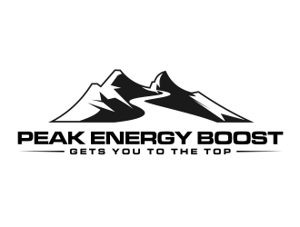 Peak Energy Boost logo design by evdesign