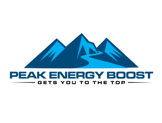 Peak Energy Boost logo design by evdesign