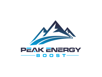 Peak Energy Boost logo design by oke2angconcept