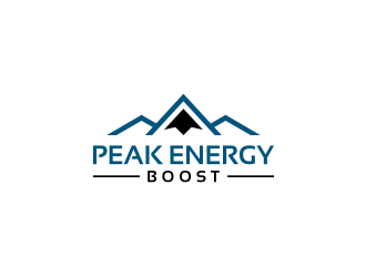 Peak Energy Boost logo design by dewipadi