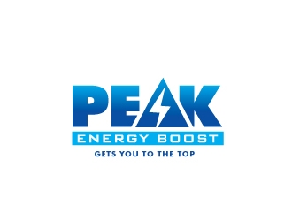 Peak Energy Boost logo design by Foxcody