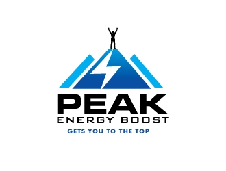 Peak Energy Boost logo design by Foxcody