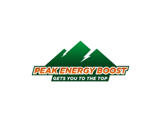 Peak Energy Boost logo design by yogilegi