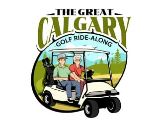 The Great Calgary Golf Ride-Along logo design by DreamLogoDesign