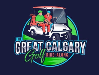 The Great Calgary Golf Ride-Along logo design by DreamLogoDesign