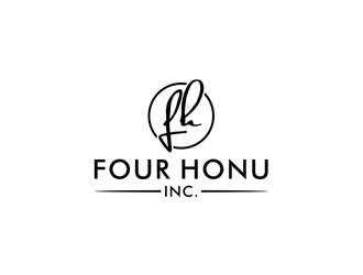 Four Honu Inc. logo design by johana