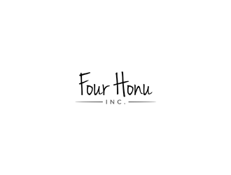 Four Honu Inc. logo design by ndaru