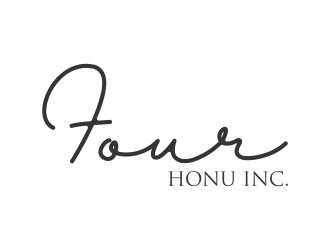 Four Honu Inc. logo design by RIANW