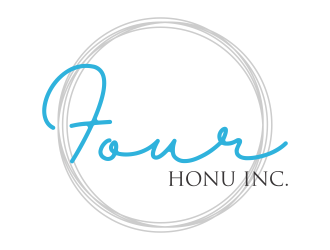 Four Honu Inc. logo design by RIANW