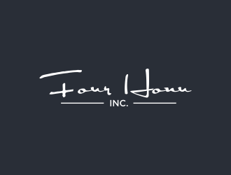 Four Honu Inc. logo design by ammad