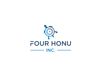 Four Honu Inc. logo design by vostre