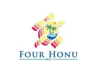 Four Honu Inc. logo design by Andri
