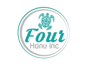 Four Honu Inc. logo design by fawadyk