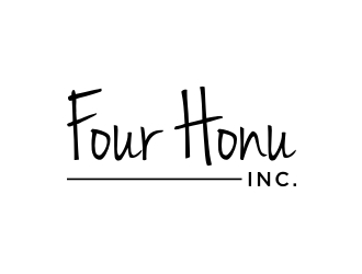 Four Honu Inc. logo design by nurul_rizkon