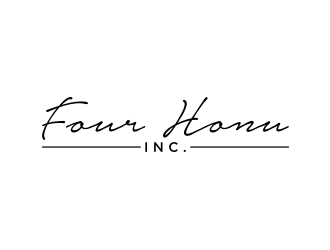 Four Honu Inc. logo design by nurul_rizkon