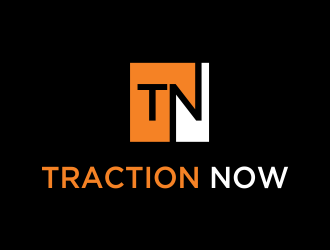 Traction Now logo design by oke2angconcept