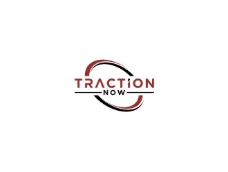 Traction Now logo design by bricton