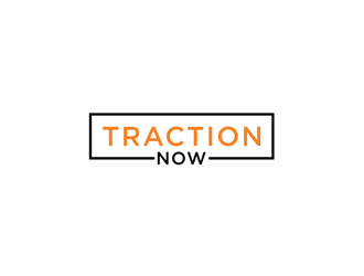 Traction Now logo design by johana