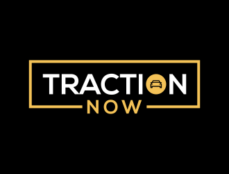 Traction Now logo design by RIANW