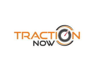 Traction Now logo design by Andri