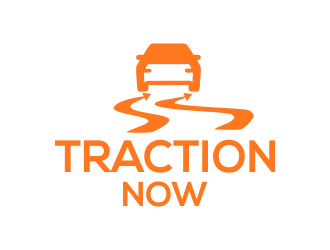 Traction Now logo design by MUNAROH
