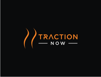 Traction Now logo design by vostre