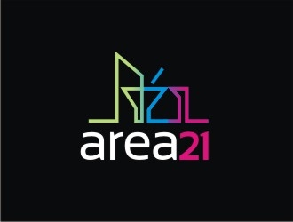 Area 21 logo design by GURUARTS